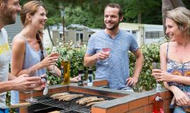 Barbecue au camping Bois de Bayadène