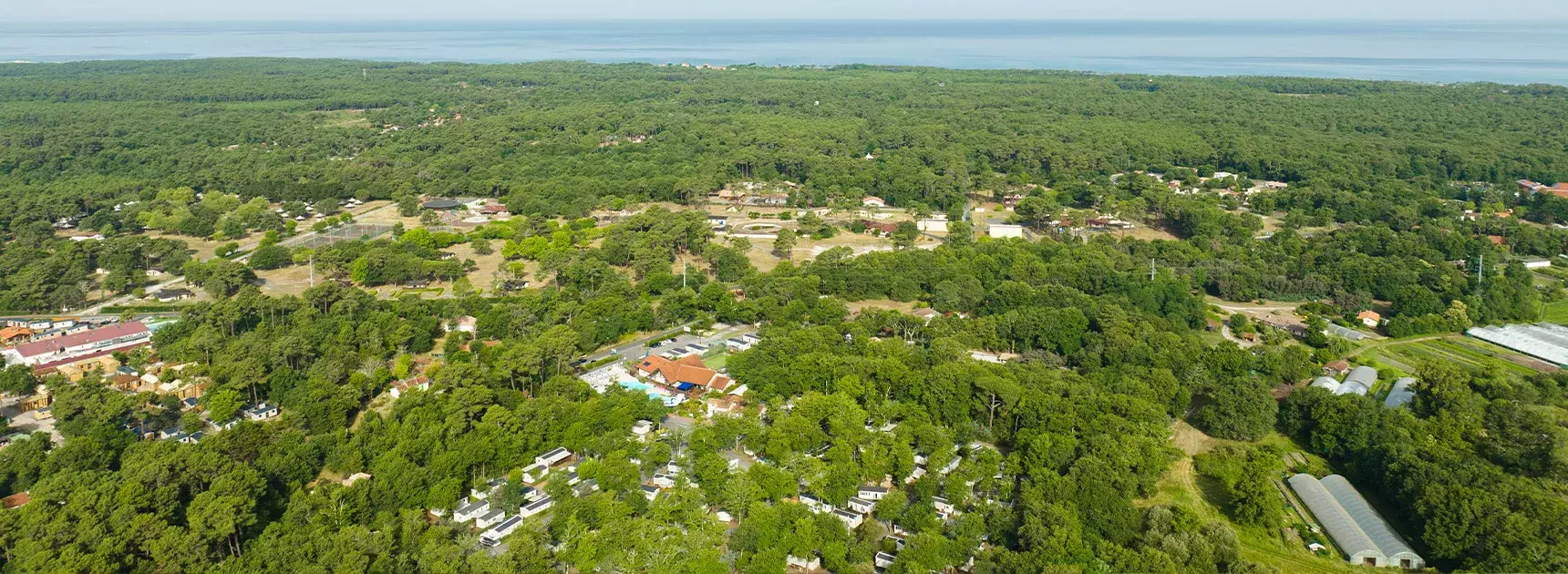 Vue aérienne Domaine de Soulac